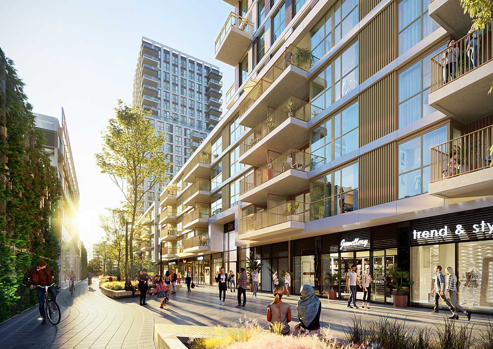 Bogaard stadscentrum door Urban Solutions - Reshape De Terp Rijswijk